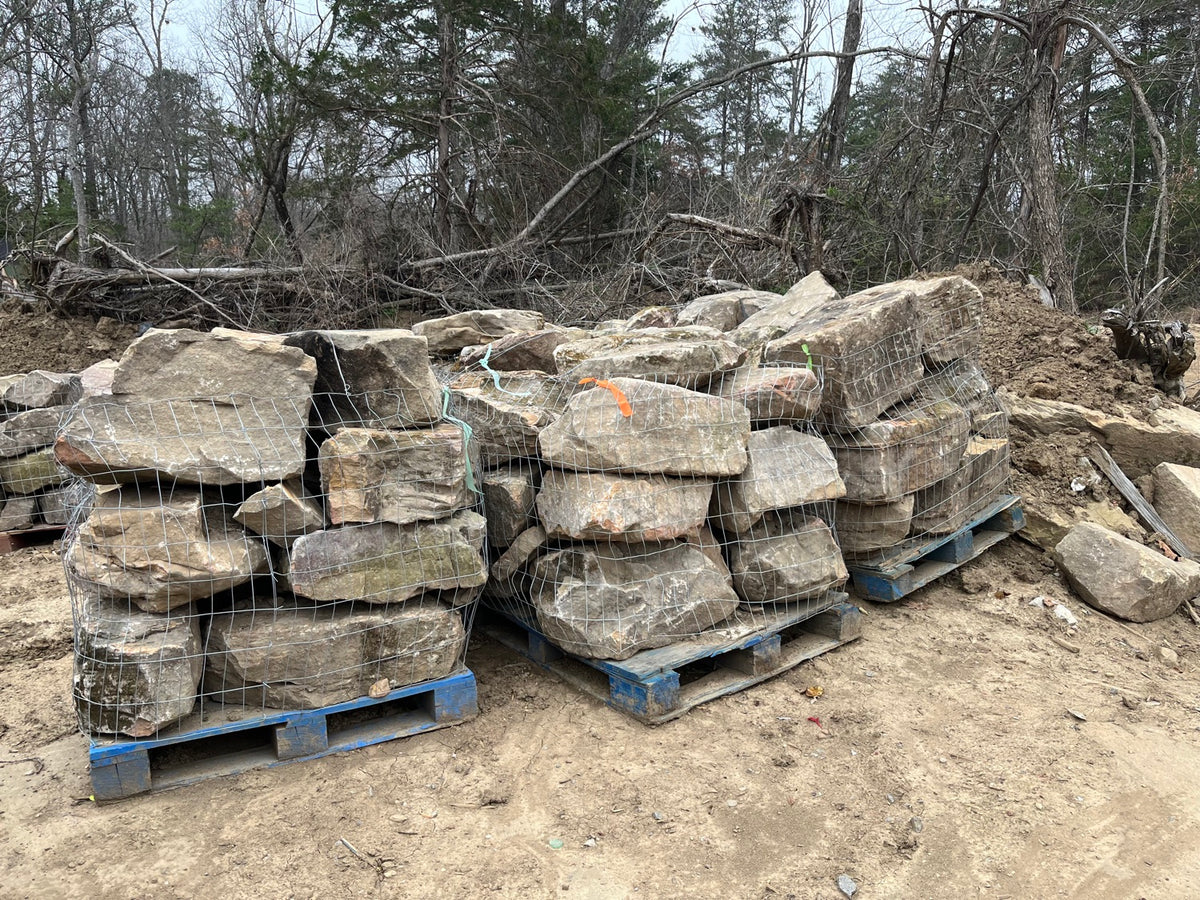 Natural TN Fieldstone 2–3 Man Boulders