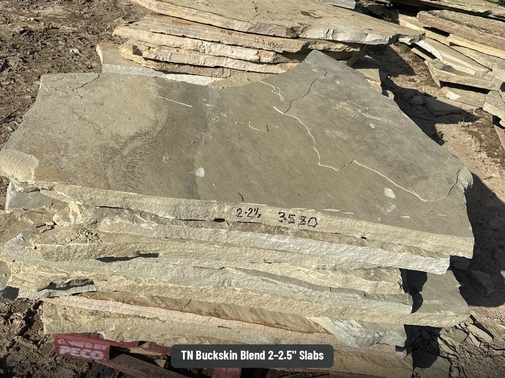 TN Buckskin Blend 2–2.5" Slabs