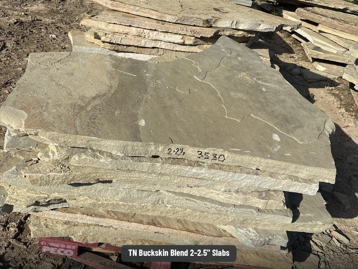 TN Buckskin Blend 2–2.5" Slabs