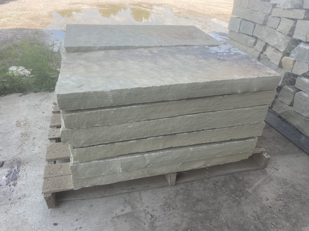 18 Inch Square Dimensional Stepping Stone, 2–3 Inch