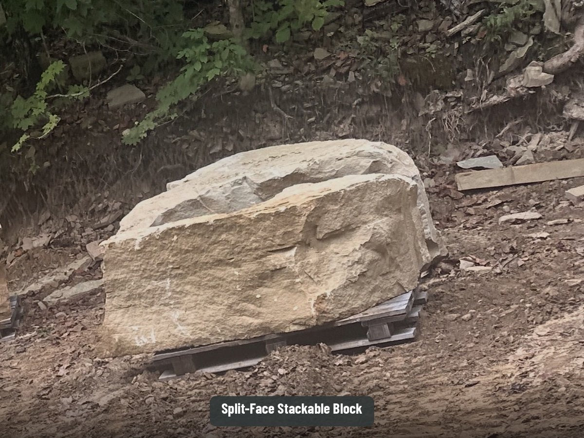 TN Buckskin Blend Split-Face Stackable Block