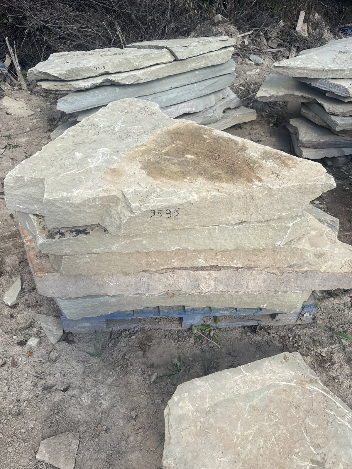 TN Buckskin Irregular Natural Steppers 4–8" ~3300 lb (Distributor)