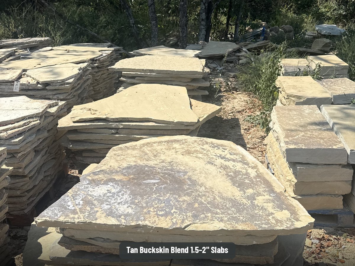 TN Buckskin Blend 1.5–2" Slabs