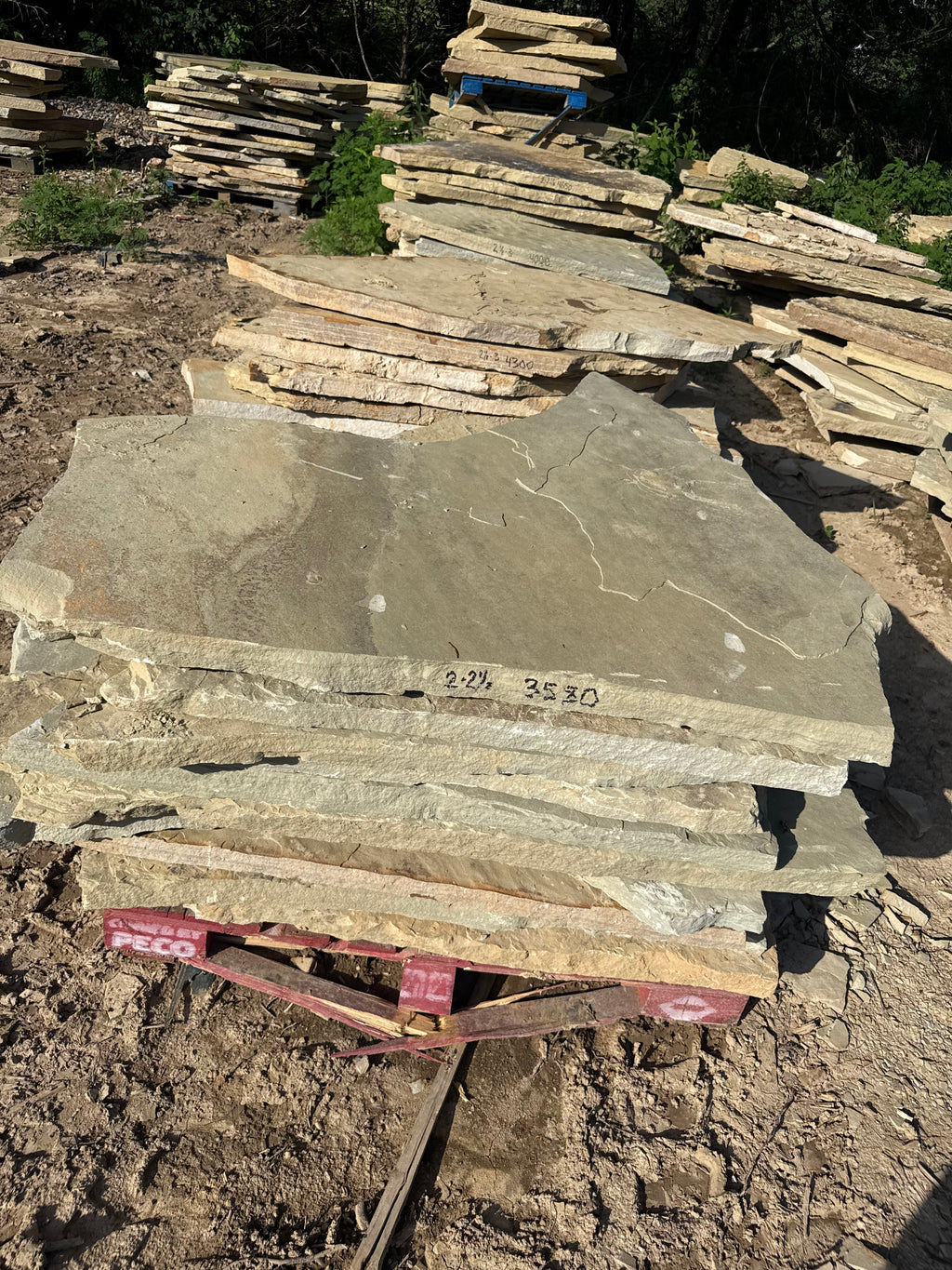 TN Buckskin Blend 2–2.5" Slabs